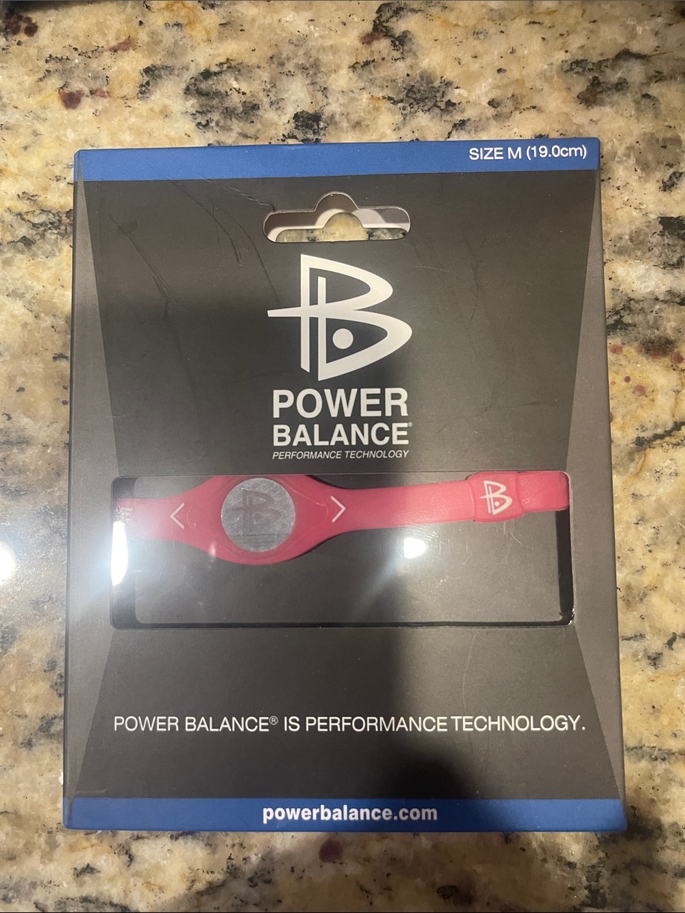 Pink Performance Wristband - Size M